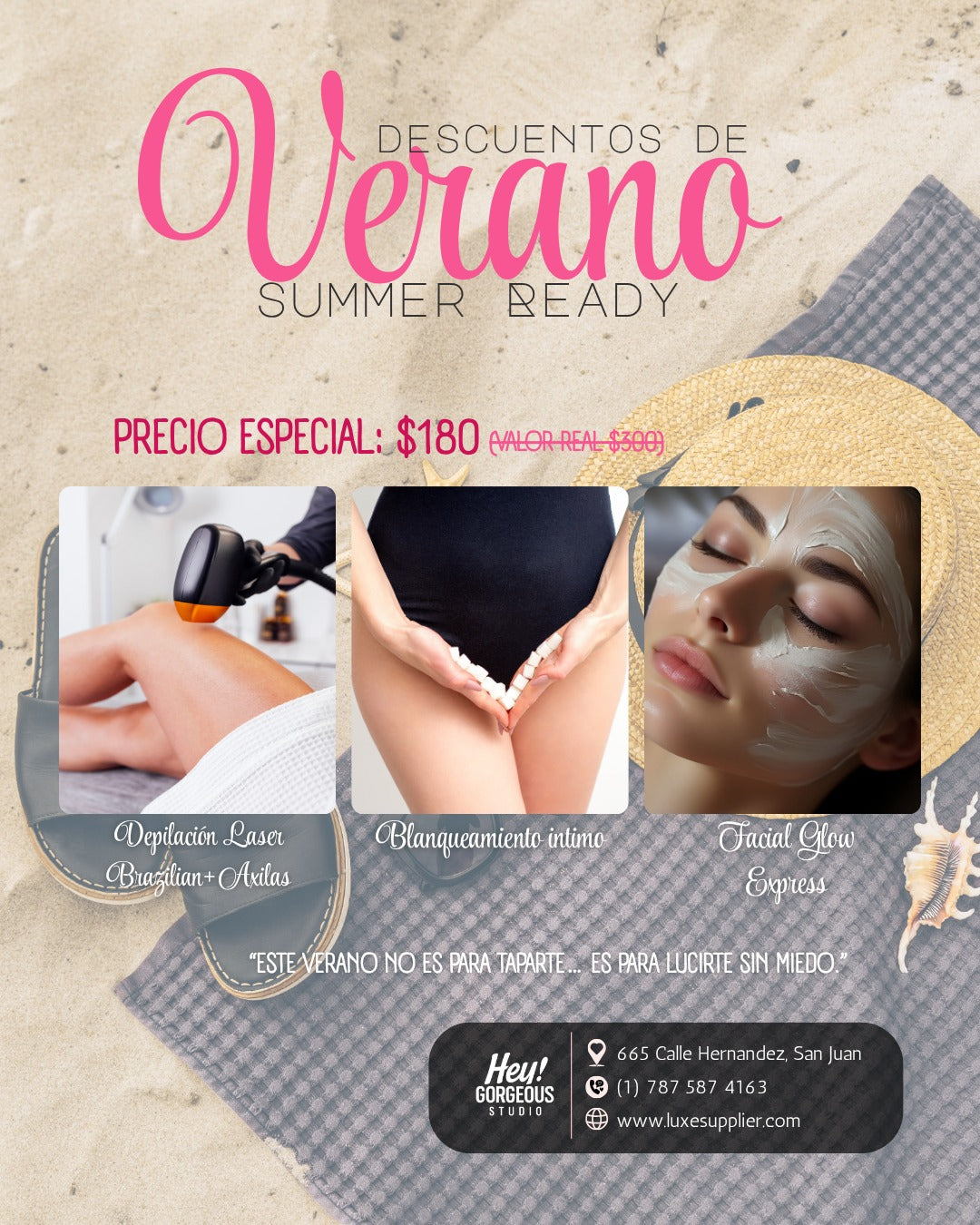 Paquete Verano Summer Ready (Service)